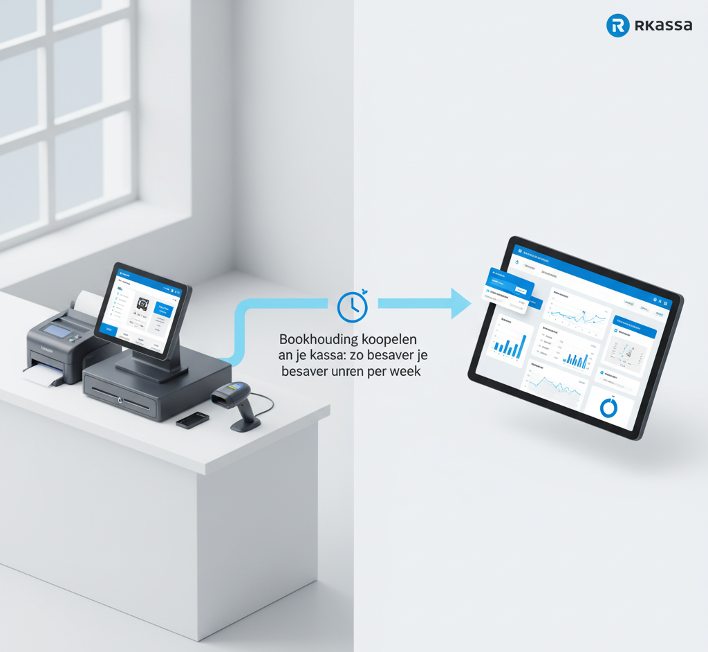 Boekhouding koppelen aan je kassa: zo bespaar je uren per week
